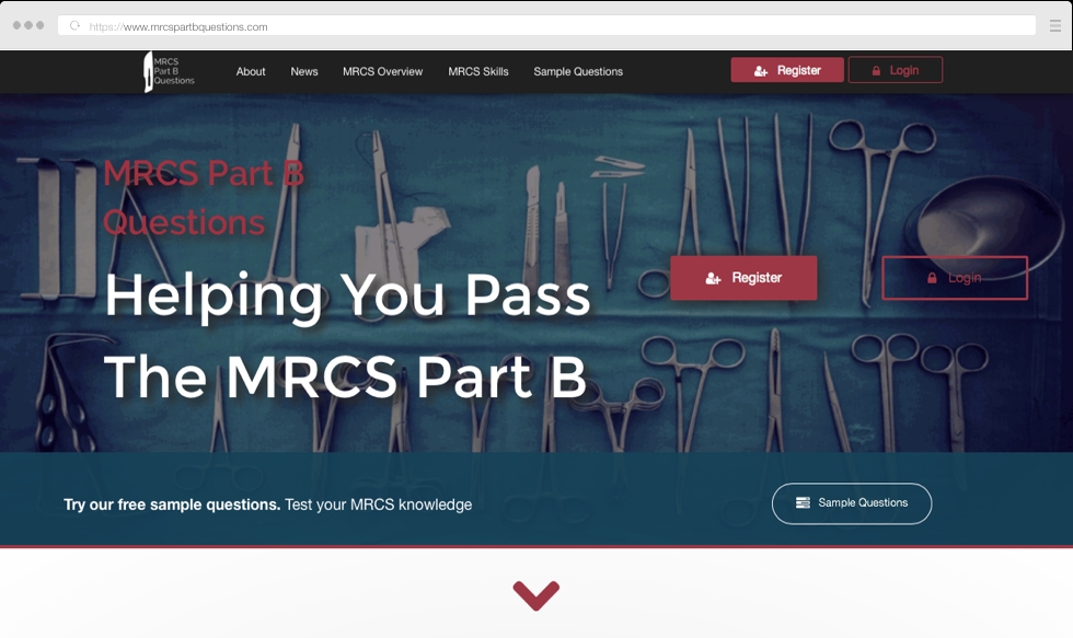 MRCS Part B Questions - Passing The MRCS Part B - Register